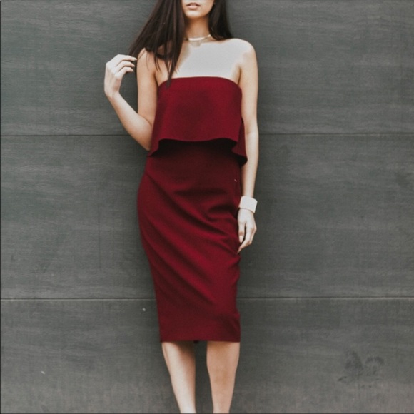 likely driggs strapless dress